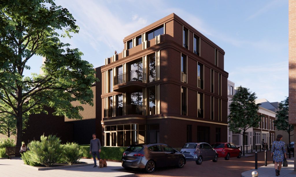 On the corner of Oudedijk and Waterloostraat in Kralingen, a new urban villa is coming to life!